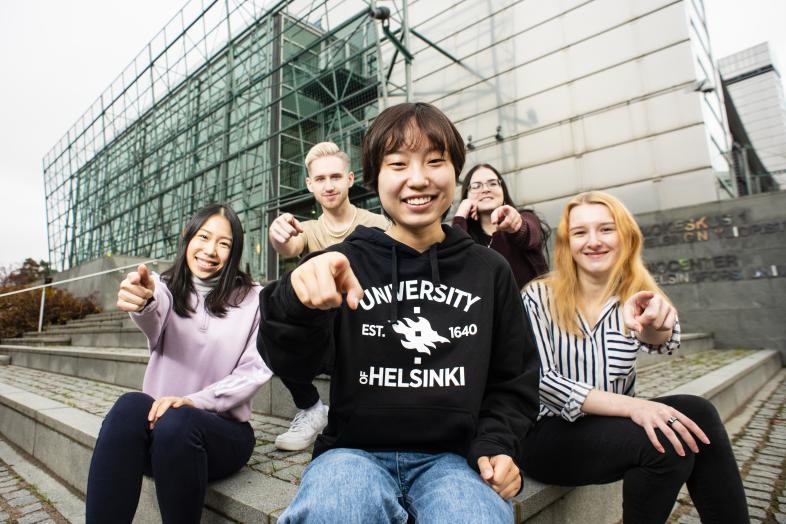 Studerande vid Helsingfors universitet