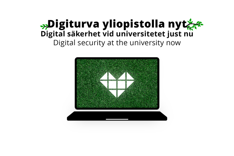 Digital Security at the University Now – digital security review, laptop.