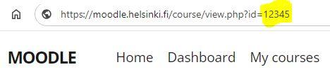 https://moodle.helsinki.fi/course/view.php?id=12345